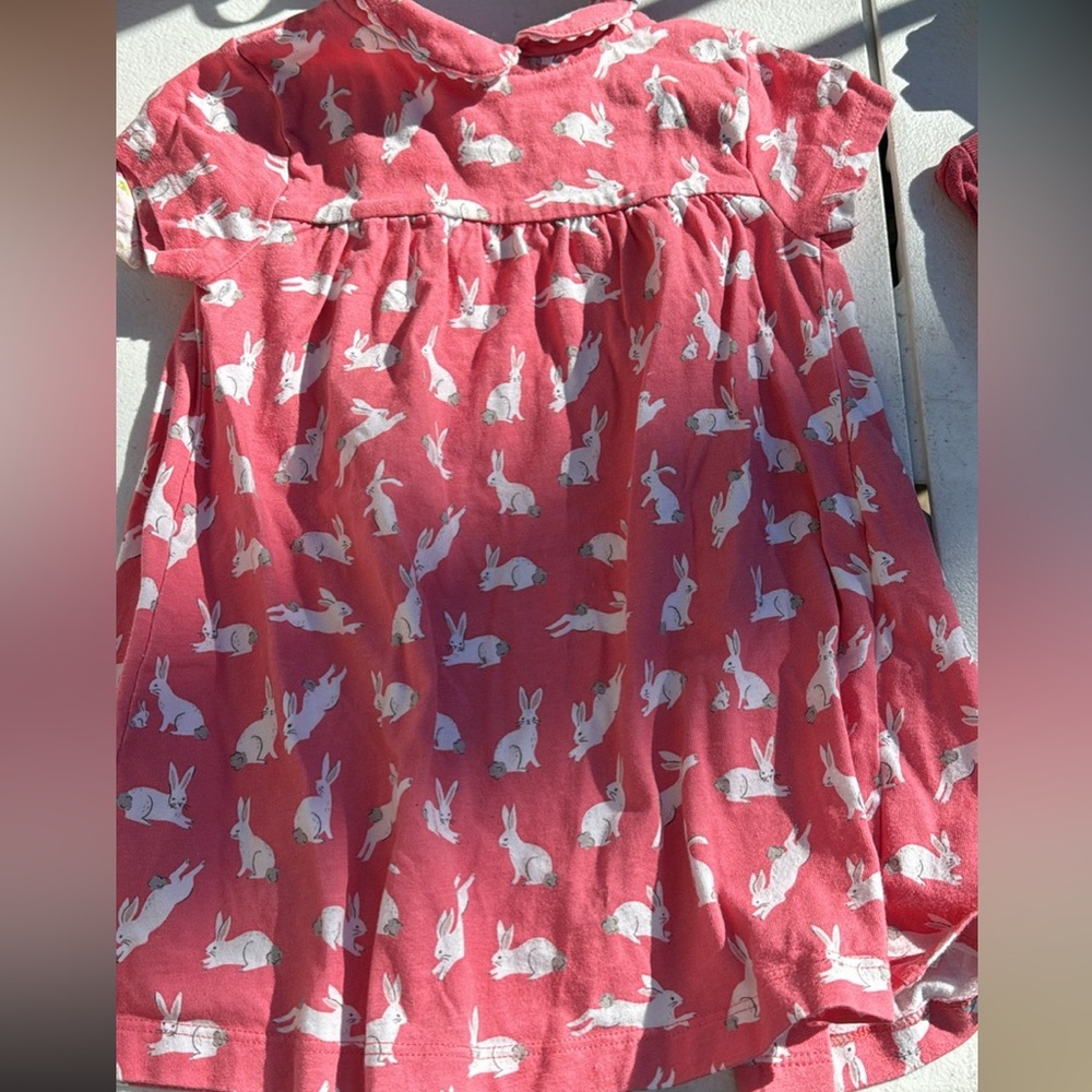 Baby Boden bunny dress 12-18 months